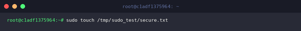 Creating an elevated test target