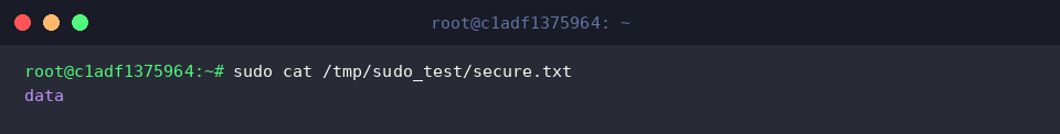 Reading restricted file contents