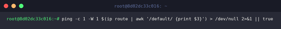 Warming up ARP cache entries against the default gateway