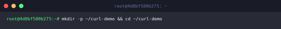 Creating and entering the sandbox directory
