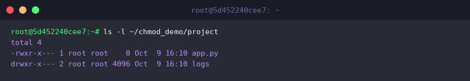 Checking nested file permissions