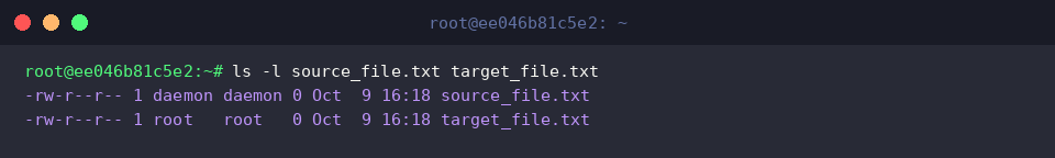 Evaluating ownership discrepancy between reference and target files