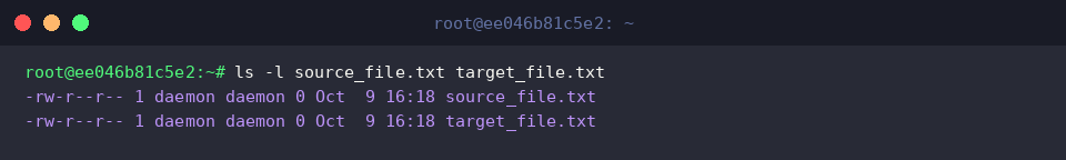 Verifying synchronized ownership across both files