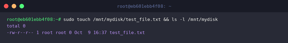 Testing read and write permissions