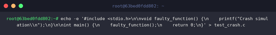 Generating test_crash.c source code