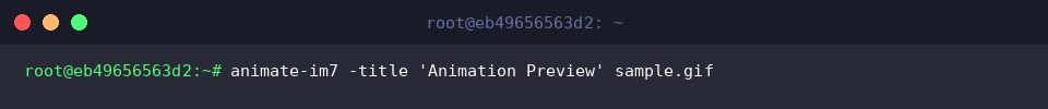 Setting a custom window header using title flag