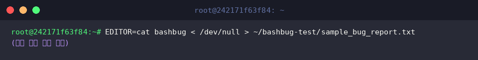 Redirecting the generated report to a local text file