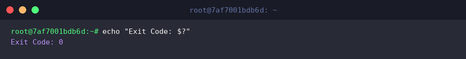 Check exit status for differing archives