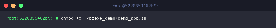 Granting execution permissions with chmod