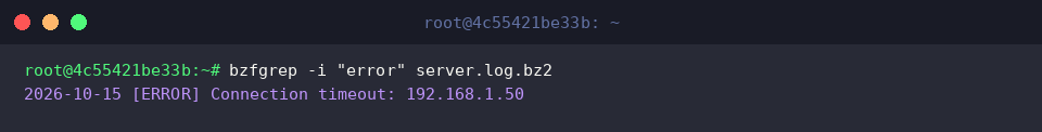 Executing case-insensitive search using -i flag