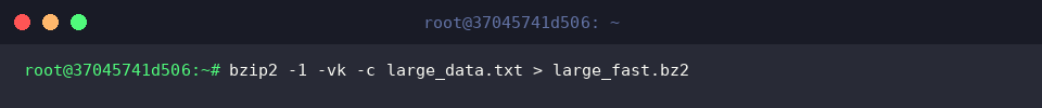 Running fast level 1 compression