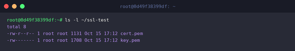 Listing directory contents