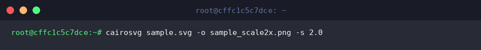 Upscale raster output by 2x