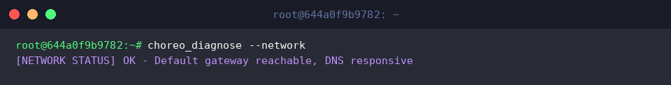 choreo_diagnose –network