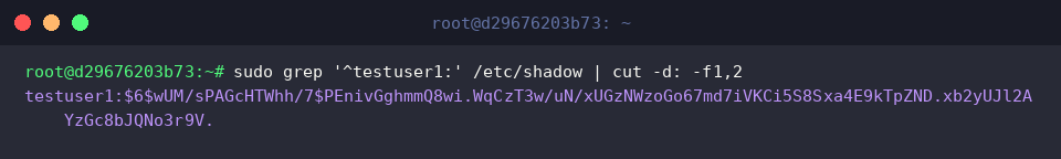 Inspecting SHA512 hash prefix in /etc/shadow