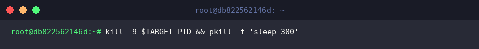 Terminating experimental background tasks and clearing resources
