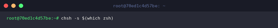 Applying new login shell with chsh