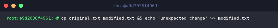 Clone and inject modifications into a test file
