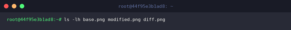 Verifying generated PNG files and file sizes