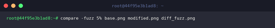 Filtering subtle image noise with 5 percent fuzz threshold