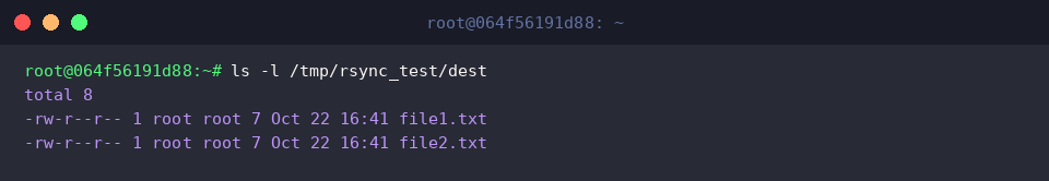 ls -l /tmp/rsync_test/dest