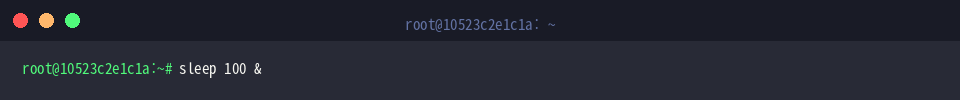 Spawning background sleep job