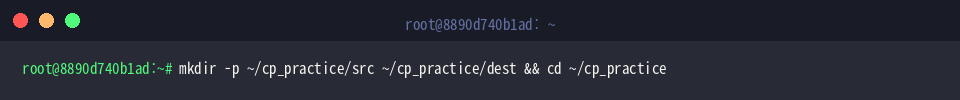 Initialize practice directories