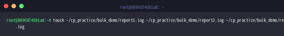 Create batch log files
