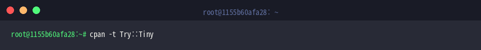 Dry-run testing with cpan -t