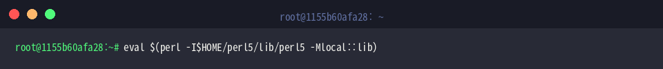 Bootstrap local::lib environment variables