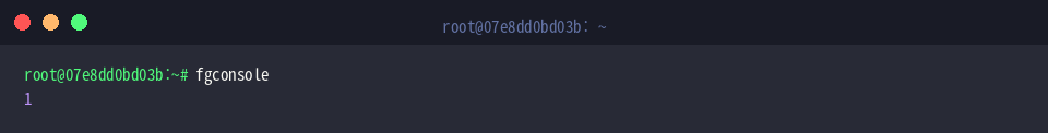 fgconsole